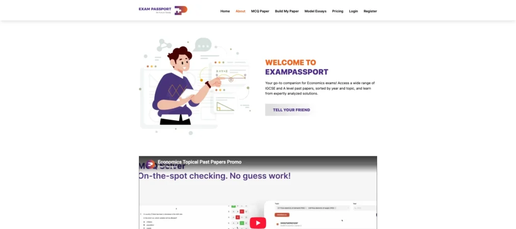 ExamPassport project preview